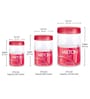 Milton Vitro Airtight Pet Storage Container Set 18 Pieces (6 X 230 Ml 6 X 600 Ml 6 X 1.18 L) Transparent
