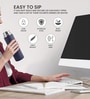 Milton Glide 1000 Stainless Steel Water Bottle 1000 Ml Single Wall Leak Proof Navy Blue