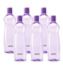 Milton Pacific 1000 Pet Water Bottle 1000 Ml Each Bpa Free Leak Proof Purple Pack Of 6