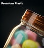 Transparent Plastic Milton Vintage Airtight Storage Container With Spoon 3 X 750 ML