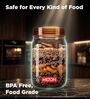 Transparent Plastic Milton Vintage Airtight Storage Container With Spoon 3 X 750 ML