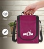 Milton Pro Lunch Box With Insulated Fabric Bag 3 Microwave Safe Stainless Steel Containers (180 Ml 320 Ml 450 Ml) 100 Ml Chutney Container 750 Ml Steel Bottle & Steel Cutlery Maroon