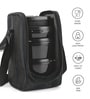 Milton Pro Munch Lunch Box With Insulated Fabric Bag 3 Microwave Safe Stainless Steel Containers (180 Ml 320 Ml 450 Ml) 100 Ml Chutney Container & Steel Spoon Black