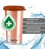 Milton Copper Drinking Tumbler With Lid 480 Ml Pure Copper Leak Proof