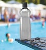 Milton Pacific Plastic Water Bottle Set 1000 Ml Each Bpa Free Leak Proof Grey Pack Of 6