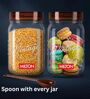 Milton Vintage Airtight Plastic Storage Container Set 2 X 1000 Ml Bpa Free Transparent