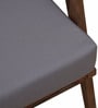 Milton Sheesham Wood Arm Chair In Grey & Rustic Teak Finish
