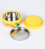 Stainless Steel & Plastic 250 ML Tiffin Box