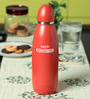 Milton Thermosteel Hot & Cold Advent  Stainless Steel Water Bottle, Red, 750 ML