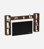 Miltra TV Unit In Brown Maple Finish