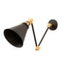Mimmic Black Matt Metal Wall Light