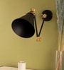 Mimmic Black Matt Metal Wall Light