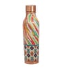 Mina Printed Pure Copper Water Bottle