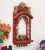 Oddies Solid Wood Jharokha in Brown