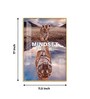 Mindset Mastery Glass Finish Vertical Wall Art