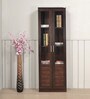 Minerva Book Case in Walnut Finish