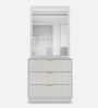 Minerva Dressing Cabinet in White Finish