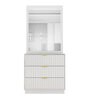 Minerva Dressing Cabinet in White Finish