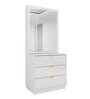 Minerva Dressing Cabinet in White Finish