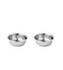(Set of 4) 200 ml Stainless Steel Dessert Bowls
