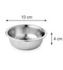 (Set of 4) 200 ml Stainless Steel Dessert Bowls