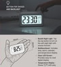 Mini Digital Clock with Temperature & Backlight