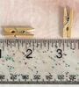 Mini Clothes Pins for Photo Natural Wooden