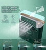 Portable Air Conditioners 7 LED Colors, 3 Wind Speeds, 3 Spray Modes, Timer (1/2/3H) (Green)