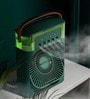 Portable Air Conditioners 7 LED Colors, 3 Wind Speeds, 3 Spray Modes, Timer (1/2/3H) (Green)