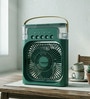 Portable Air Conditioners 7 LED Colors, 3 Wind Speeds, 3 Spray Modes, Timer (1/2/3H) (Green)