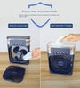 Mini Cooler 7 LED Colors, 3 Wind Speeds, 3 Spray Modes, Timer (1/2/3H) (Blue)