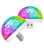 Mini Disco LED USB  Decorative Festive Light (Multi Color)