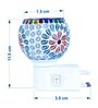 Ceramic Multi-Functional Kapoor Dani Cum Aroma Night Lamp