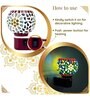 Ceramic Multi-Functional Kapoor Dani Cum Aroma Night Lamp