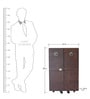 Mini Portable Bar Cabinet In Genuine Leather