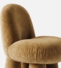 Mini Velvet Kids Accent Chair In Brown Colour Mini Velvet Kids Accent Chair In Brown Colour