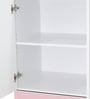 McMimi Mini Wardrobe with Two Drawers in Red & Pink Colour