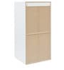 McMimi Mini Wardrobe with Two Drawers in Red & Pink Colour