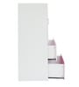 McMimi Mini Wardrobe with Two Drawers in Red & Pink Colour