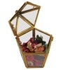 Miniature Brass & Glass Jewellery Organizer Decorative Box