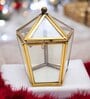 Miniature Brass & Glass Jewellery Organizer Decorative Box
