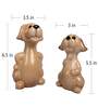 Miniature Dog Family Figurines