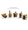 Brass Miniature for Puja (Set of 5) Grahapravesam and Heirloom