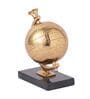 Miniature Metal Earth Gold with Black Marble Base