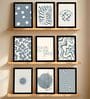 Minimalist Quote Wall Art Framed Set of 9