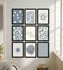 Minimalist Quote Wall Art Framed Set of 9