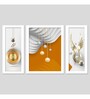 Minimalist Boho MDF Art Print Set of 3