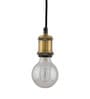 Minimalist Brass Metal Hanging Light