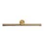 Minimalist Brushed Brass LED Picture Light
