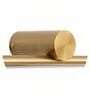 Minimalist Brushed Brass LED Picture Light